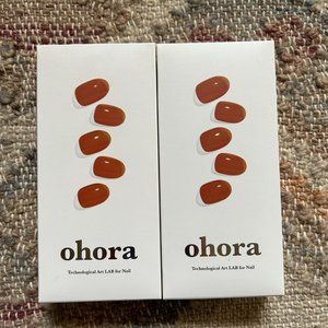 Ohora semi-cured gel nail strips--N tint copper--NWT, sealed box. One box.